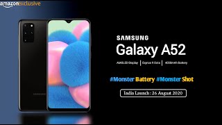 SAMSUNG Galaxy A52 - Is Here | Specifications | India Price |  samsung a52 unboxing