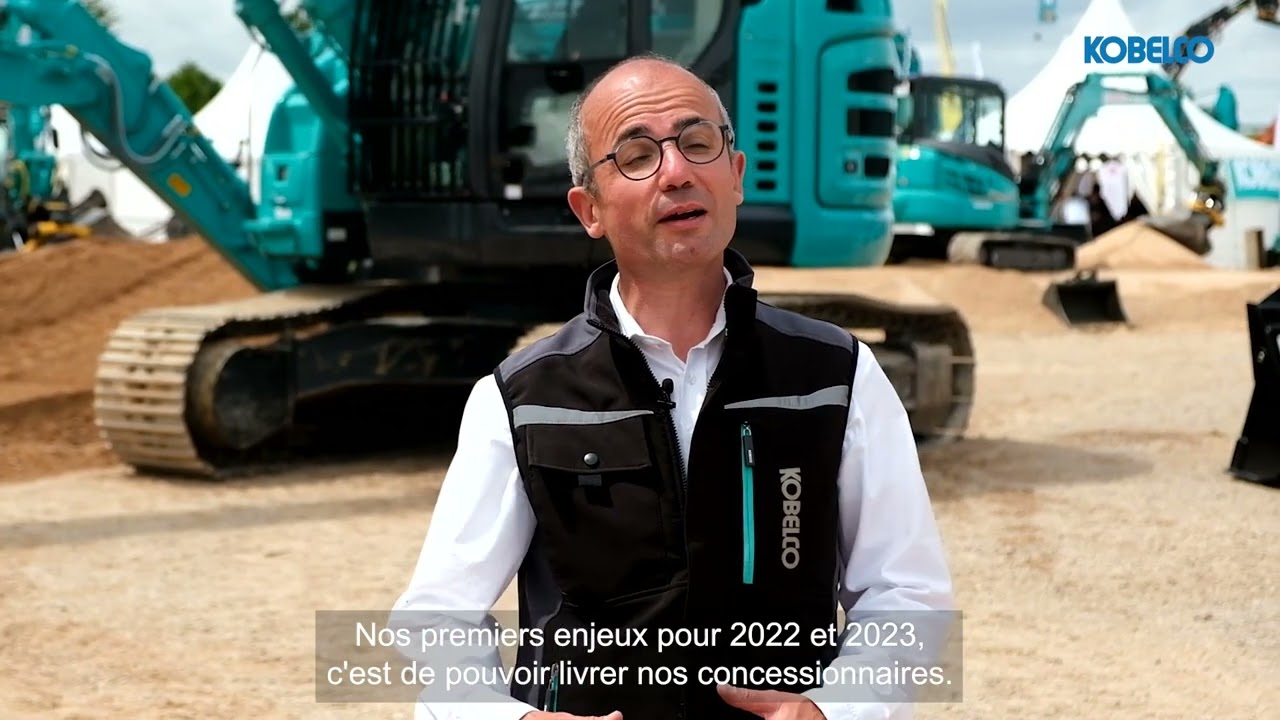 LE DIG TOUR 2022 SAINT-AUBIN-SUR-GAILLON : Interview Kobelco (Roland Danion)