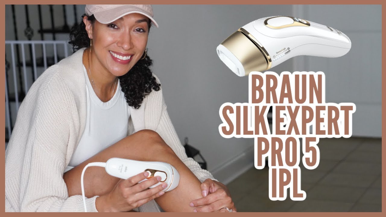 BRAUN SILK EXPERT PRO 5 - IPL AT HOME HAIR REMOVAL SYSTEM - YouTube