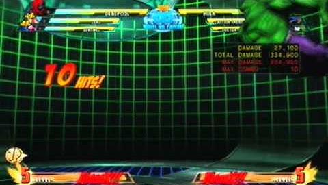 MVC3 - Deadpool combo 3