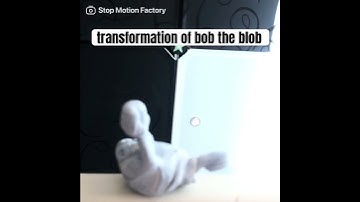 transformation of bob the blob #stopmotion#shorts