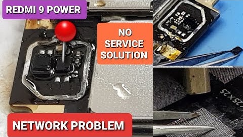 REDMI 9 POWER NO SERVICE SOLUTION