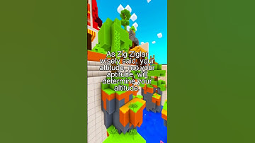 Your attitude, not your aptitude, will determine your altitude. - Zig Ziglar