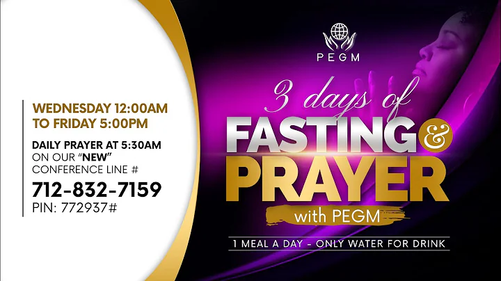 Fasting & Prayer / Pastor Arlene & Connie LaMar