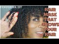 MY DIY FENUGREEK MASK FOR FAST HAIR GROWTH | WAIST LENGTH JOURNEY | Mel's World