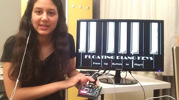 EEE102 Term Project - Floating Piano Keys - Gülce Erdoğan