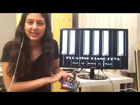 EEE102 Term Project - Floating Piano Keys - Gülce Erdoğan
