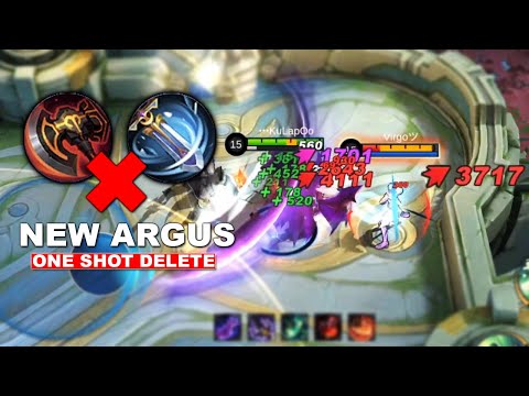 NEW ARGUS ONE SHOT DELETE BUILD | ARGUS TUTORIAL | MLBB