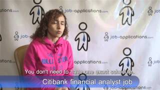 Citibank Interview - Financial Analyst