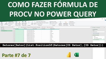 Fórmula de PROCV No Power Query - Parte #7 de 7
