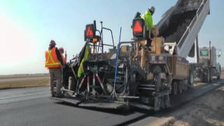 Exit ramp at Highways 1 and 46 project near Balgonie