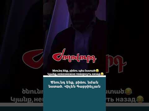 Ծնունդ ենք, բիձու նման նստած․ Վիլեն Գաբրիելյան