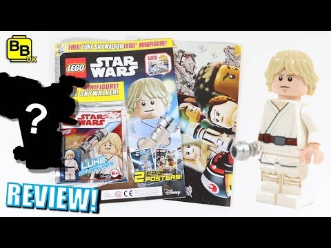 IT'S A LUKE!! LEGO STAR WARS MAGAZINE REVIEW ISSUE 43!!