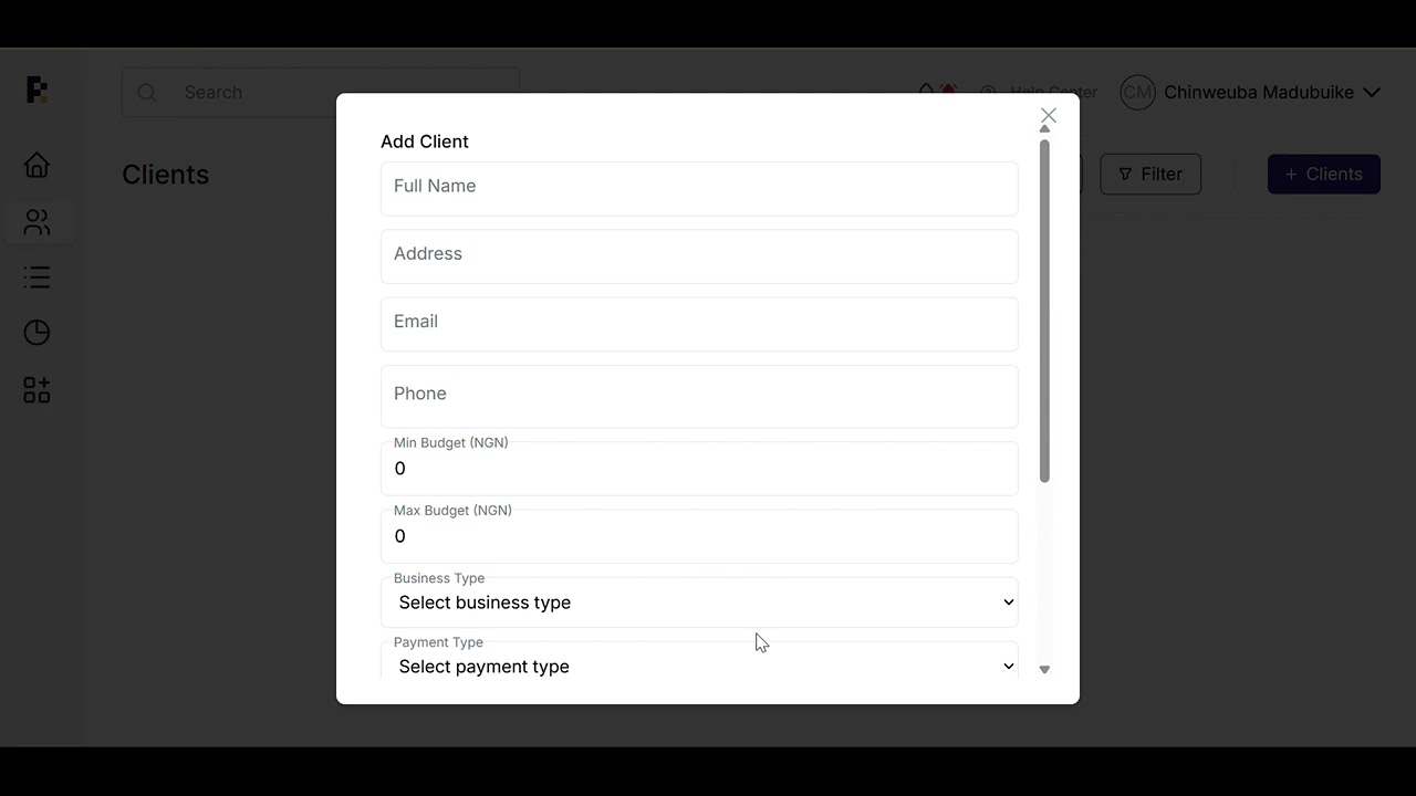 Realance_CRM Onboarding for Real Estate Agents