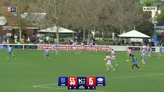 Round 7 Hostplus SANFL Snapshot - Sturt's Jared Dakin kicks long range checkside goal