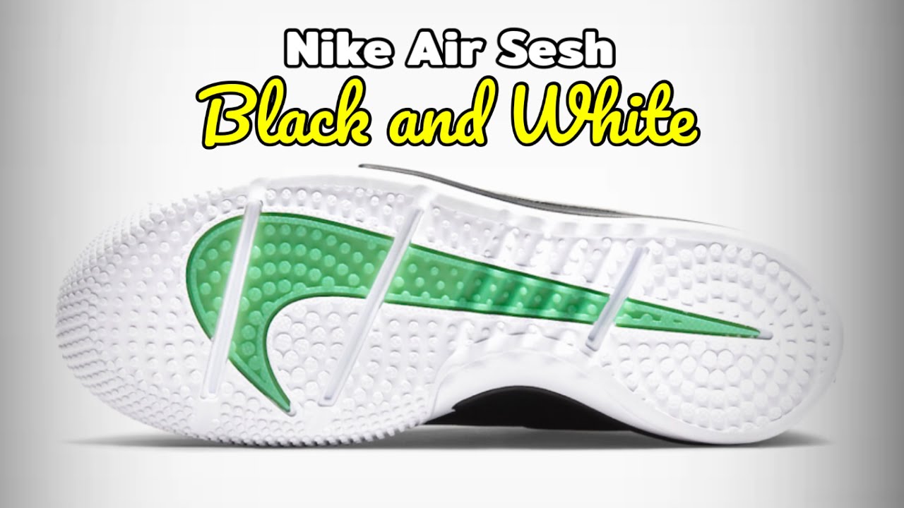 Nike Air Sesh BLACK AND WHITE