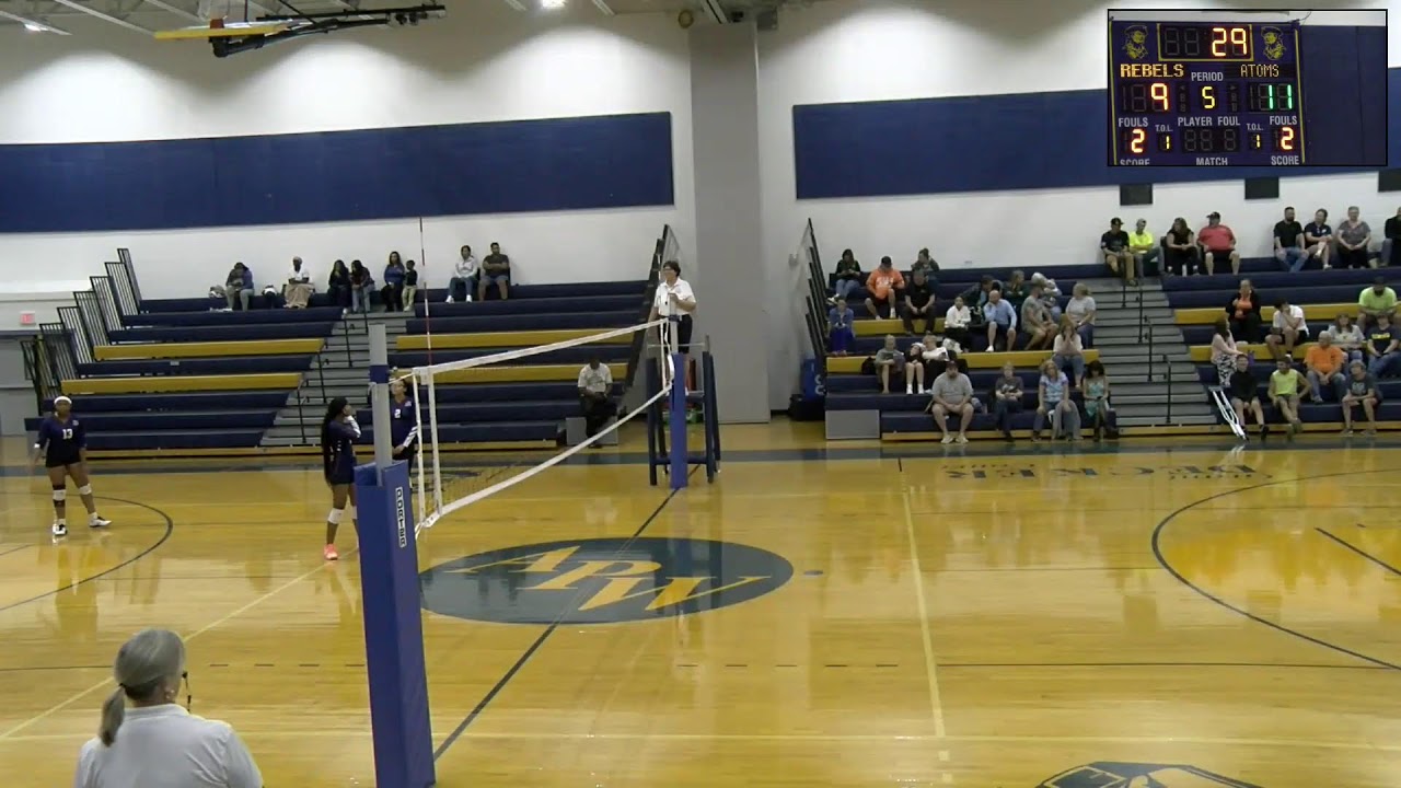 9-10-2025  Varsity Girls Volleyball  APW Rebels vs. Syracuse Academy of Science Atoms