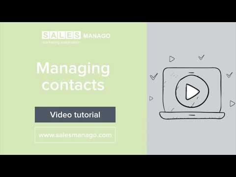 Managing contacts