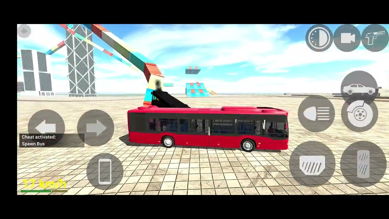 Indian bike Driving bus 🚍