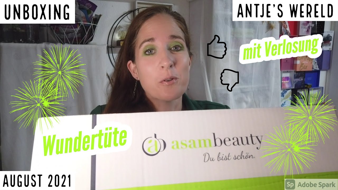 Endlich ist sie da! 😍Die Asam Wundertüte mit Verlosung🎉 - August 2021 - Antje's Wereld