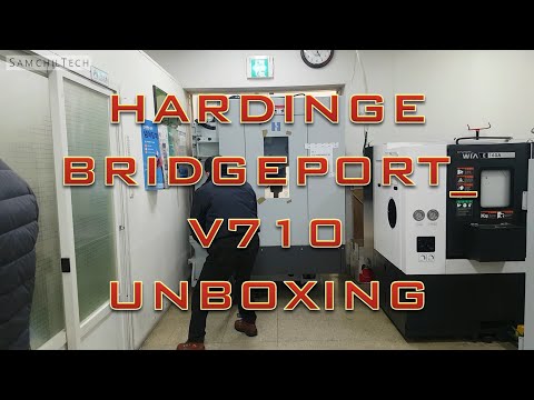 Hardinge Bridgeport V710 Unboxing