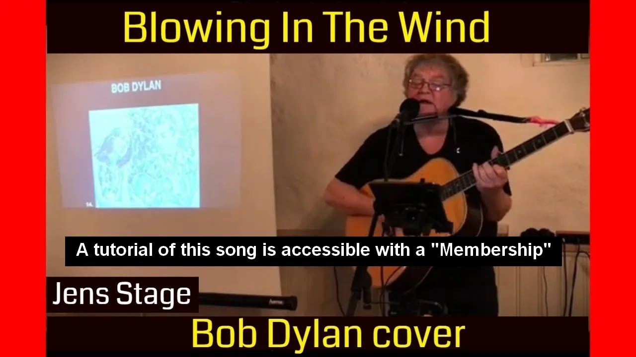 Blowing in the wind bob dylan cover how to play bob dylan songs on