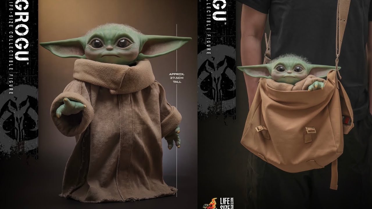 New Hot Toys Star Wars Grogu life size figure revealed - YouTube