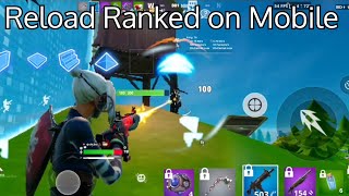 Destroying Reload Ranked on a Phone | Fortnite Mobile Gameplay screenshot 4