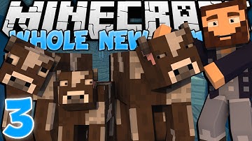 Minecraft: A Whole New World - Ep. 3 - "GINETTE, JEANETTE & JINETTE!" (Minecraft Survival Map)