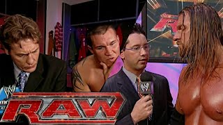 Randy Orton & Triple H Backstage Segments Before Survivor Series Raw Nov 12,2007