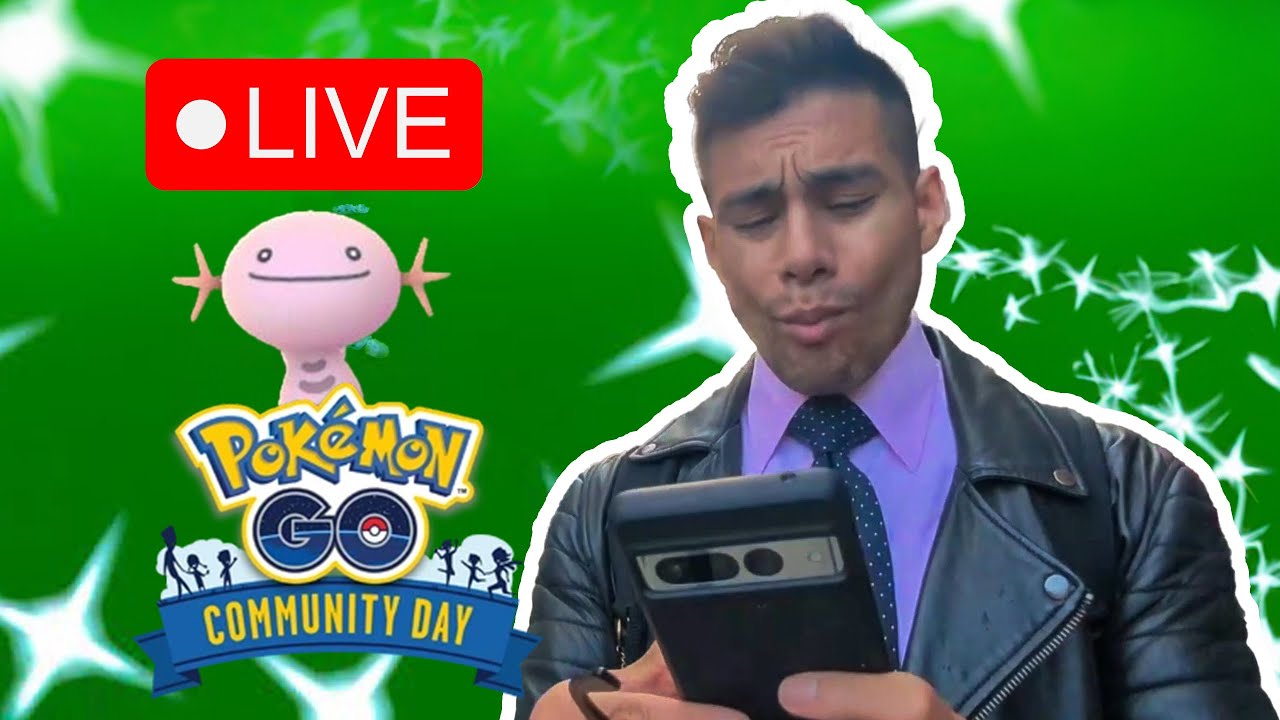 [IRL] Pokémon Go Wooper Community Day Live - Pokémon Go November ...