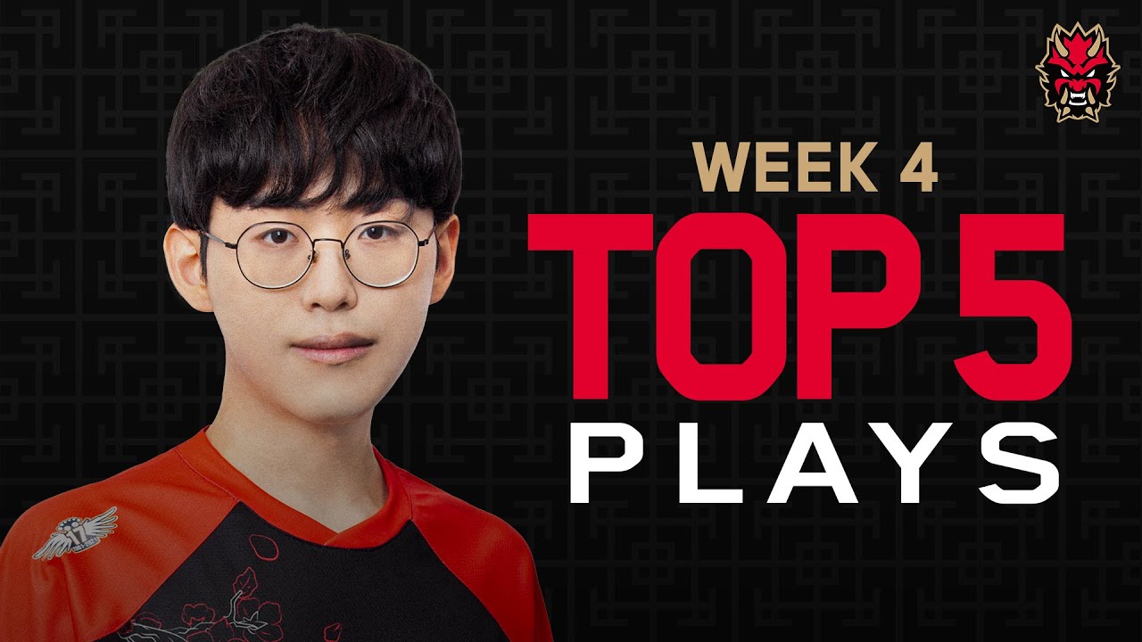 Onto the Next Round Top 5 Plays From Week 4 Spring Stage Knockouts YouTube