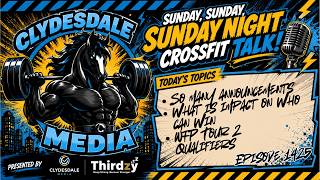 Sunday Night CrossFit Talk - Announcments all Week, What is the Impact?