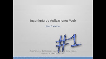 Clase 1 - Introducción