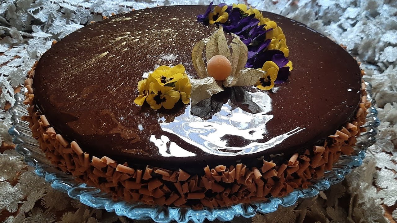 حلوة ملكية راقية ببسكوي داكواز وبطبقة مقرمشة وبموس الشكلاطة اللذيذة وكلصاج لامع💯 3 وصفات في فيديو 1