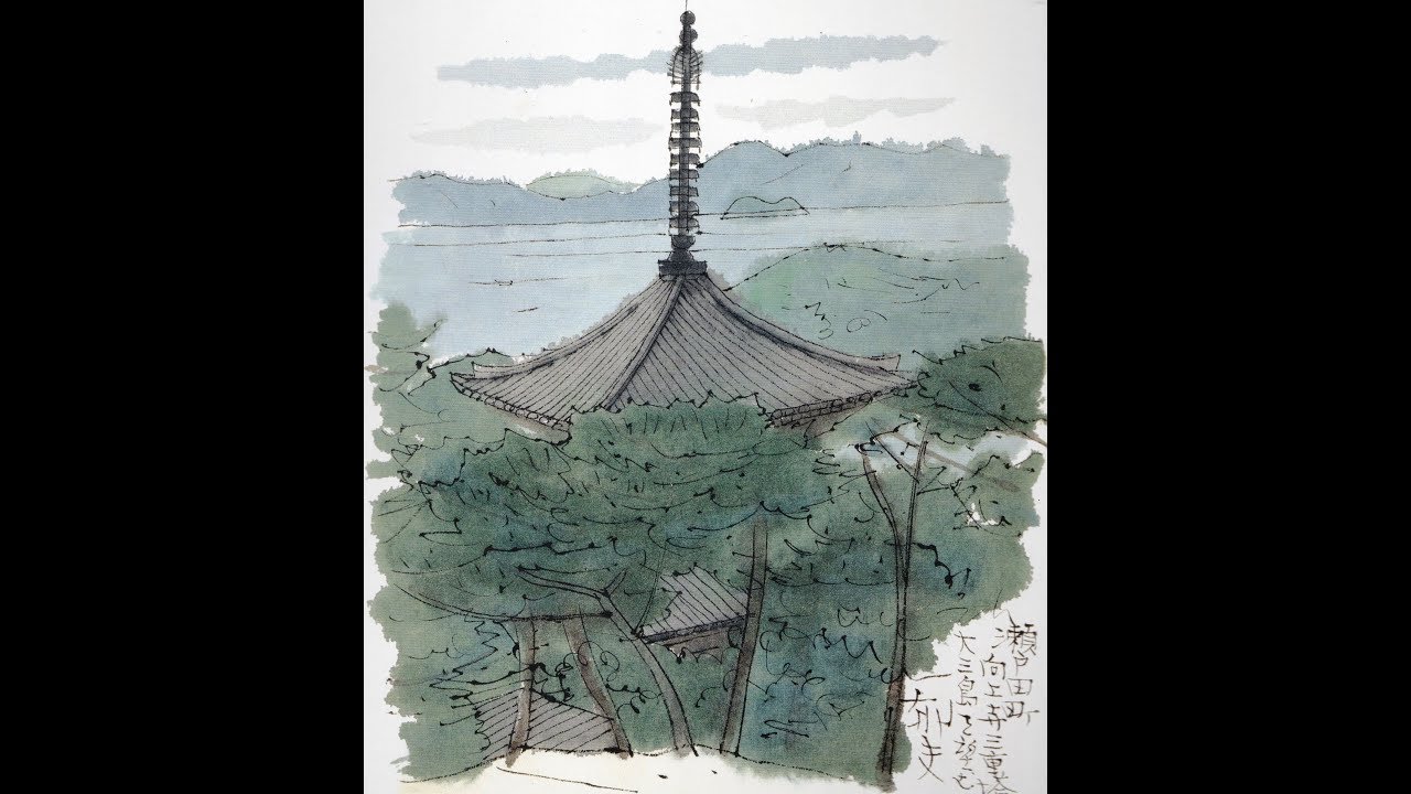 平山郁夫画伯を偲んで - YouTube