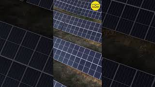 10 Megawatt Ground Mount Solar Power Plant Installation | Aerial View