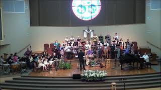 Memorial Baptist Choir and  Orchestra perform "Forever" Easter 2019
