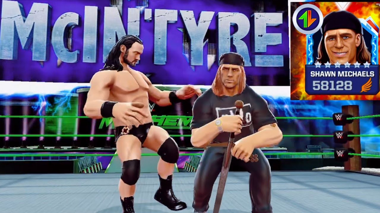 Шон Майклз против Дрю Макинтайра | WWE Mayhem