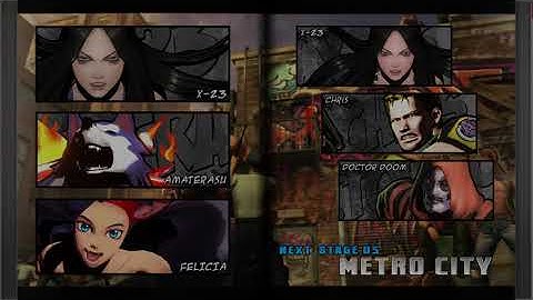 ULTIMATE MARVEL VS. CAPCOM 3 X-23, Felicia, and Amaterasu Arcade Mode