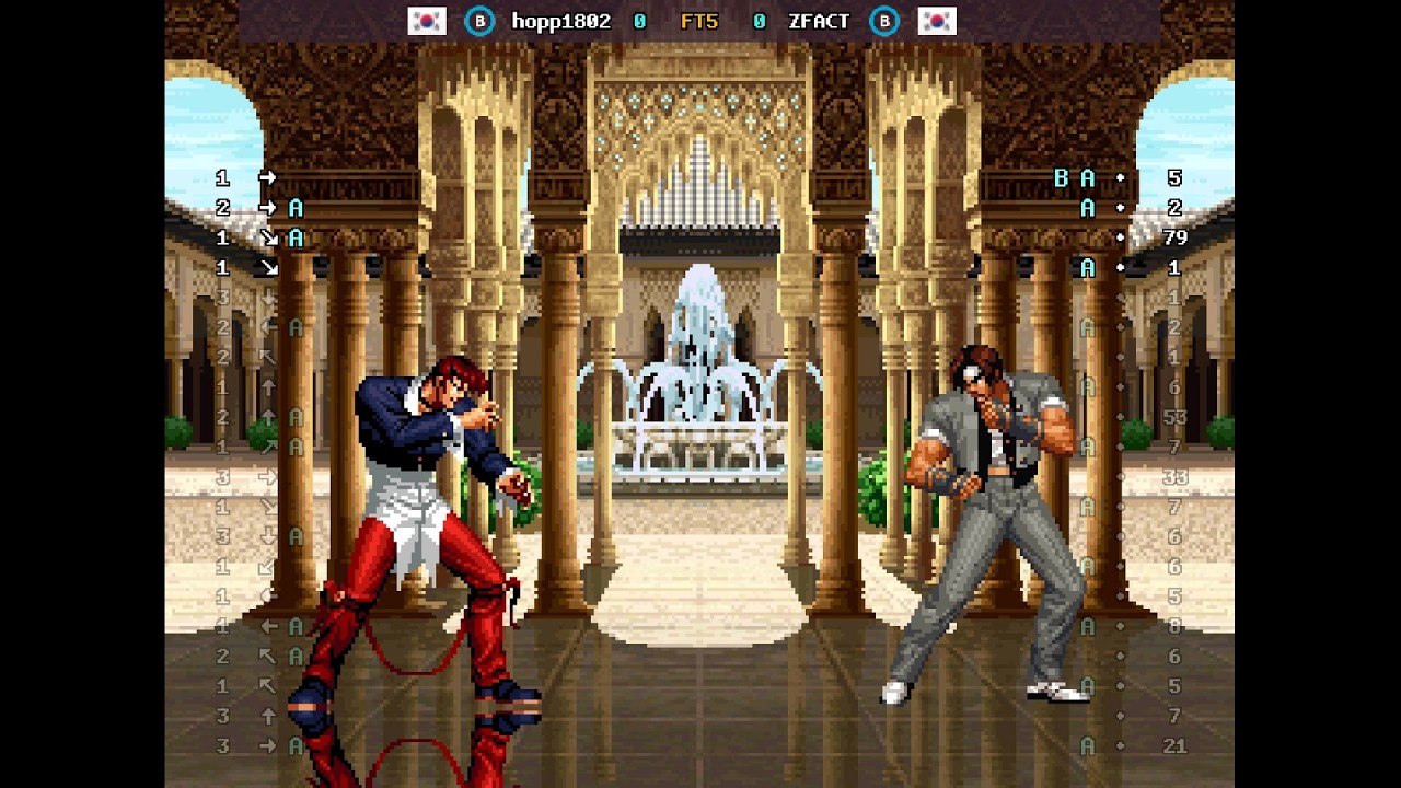 The King of Fighters '98 - 🇰🇷 hopp1802(B) vs 🇰🇷 ZFACT(B