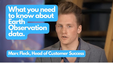 Earth Observation Satellites - what you need to know about the data