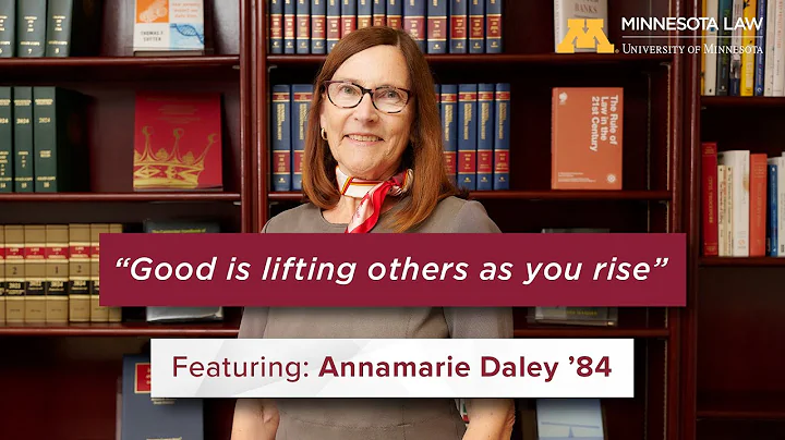 Good Is Lifting Others As You Rise: Annamarie Daley '84