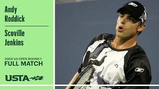 Andy Roddick vs. Scoville Jenkins Full Match | 2004 US Open Round 1 screenshot 5
