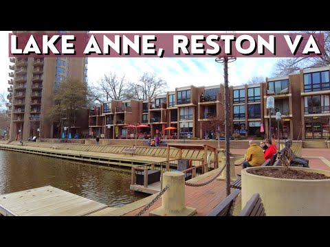 Northern Virginia Living: Lake Anne Plaza, Reston VA ⛵️ | the Original Reston Development 🏠