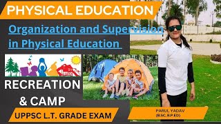 Recreation Camp In Physical Education Upsc Lt Grade B.p.ed
