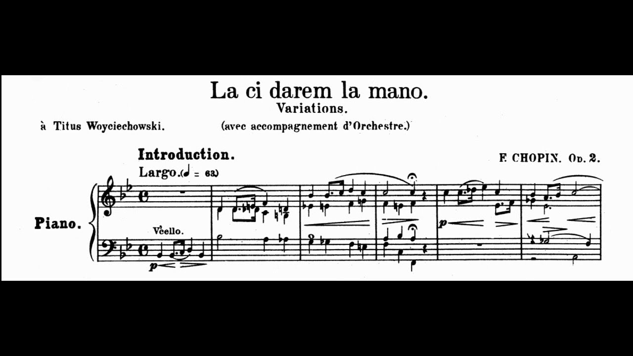 Chopin - Variations on 