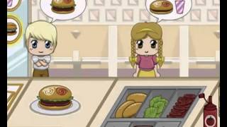 Burger Shop Frenzy girl game Cooking games screenshot 2