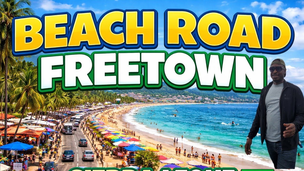 THE OTHER SIDE OF FREETOWN IN SIERRA LEONE WEST AFRICA THAT THEY DON'T SHOW YOU