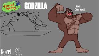 Kong The Monster Giant Gorilla King Kong Sounds Godzilla Horrid Henry Style